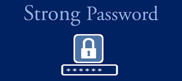 create strong password